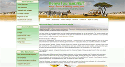 Desktop Screenshot of kenyatourism.net